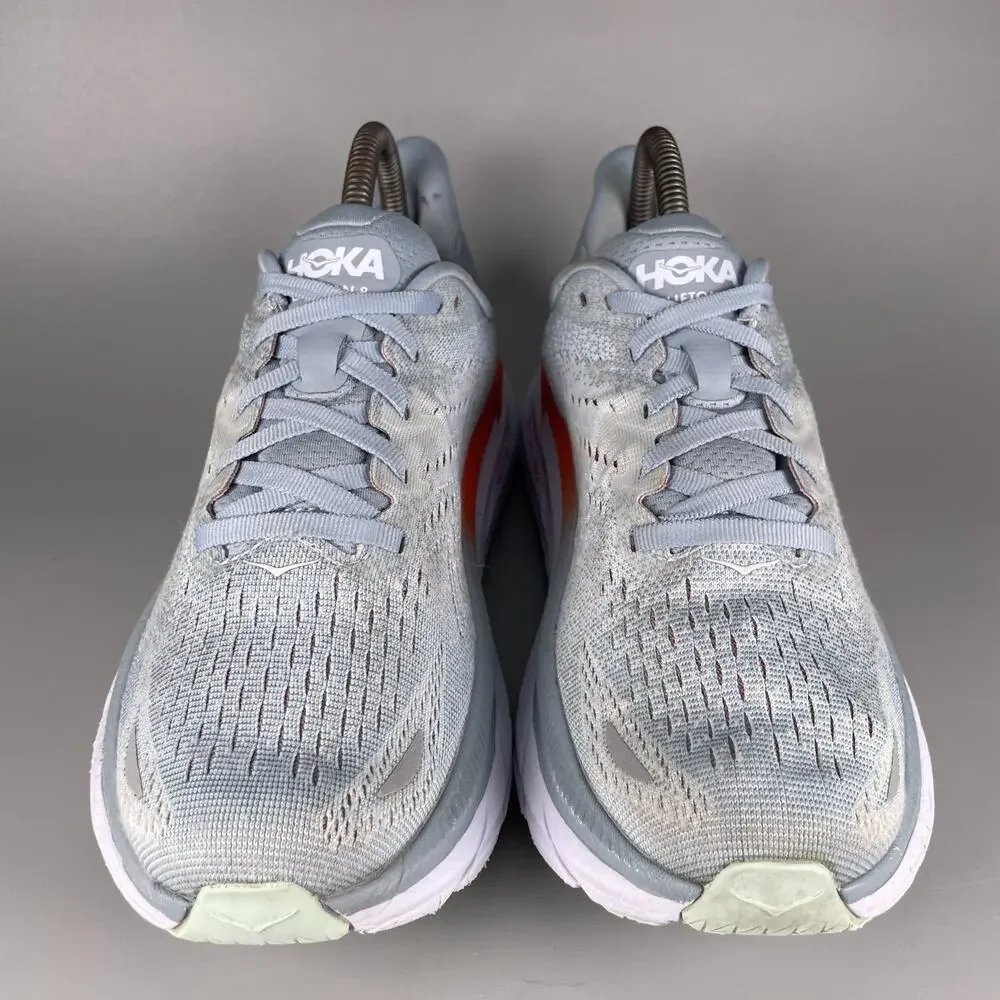 Hoka One One Clifton 8 Women's 7.5B Blue Fog Running Sneakers Athletic Shoes GUC